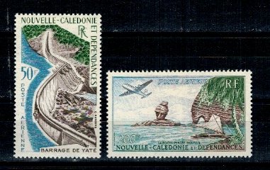 New Caledonia 1959 - Posta Aeriana, serie neuzata