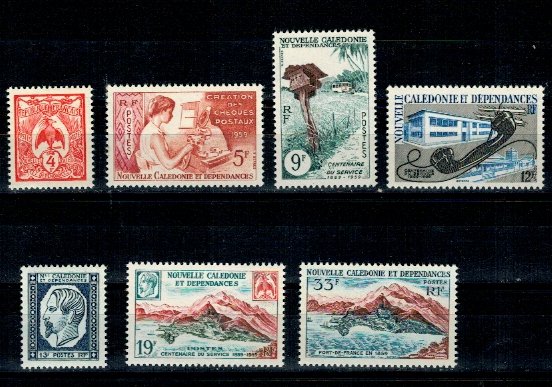 New Caledonia 1960 - Posta in Noua Caledonie, serie neuzata