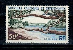 New Caledonia 1964 - Posta Aeriana, neuzat