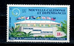 New Caledonia 1972 - South Pacific Commission, neuzat