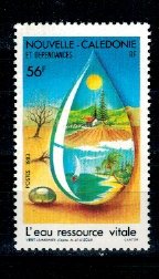 New Caledonia 1983 - Apa, resursa vitala, neuzat