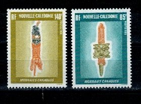 New Caledonia 1990 - Monede Kanaken, serie neuzata