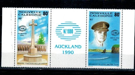 New Caledonia 1990 - Expo Auckland, serie neuzata