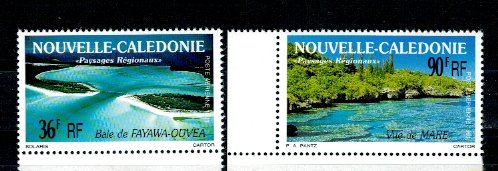 New Caledonia 1991 - Peisaje, vederi, serie neuzata