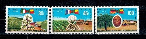 Benin (Dahomey) 1969 - Agricultura, serie neuzata