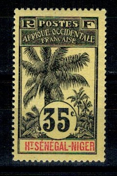 Senegalul de Sus si Niger 1906 - Mi 10 neuzat