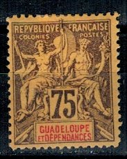 Guadeloupe 1892 - Mi 38 nestampilat