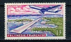 Polinezia Franceza 1960 - Aeroportul Tahiti-Faaa, neuzat