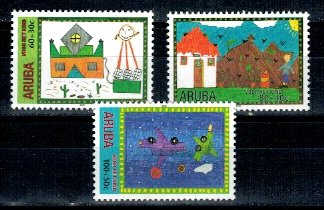 Aruba 2000 - Desene de copii, serie neuzata