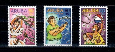 Aruba 1998 - Pentru copii, serie neuzata