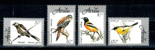 Aruba 1998 - Pasari, serie neuzata