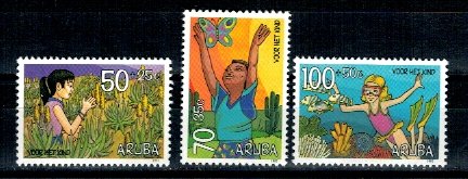 Aruba 1997 - Pentru copii, serie neuzata
