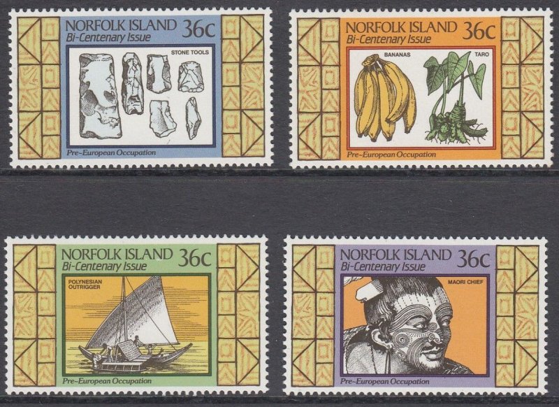 Norfolk Island 1986 - Bicentenarul, serie neuzata