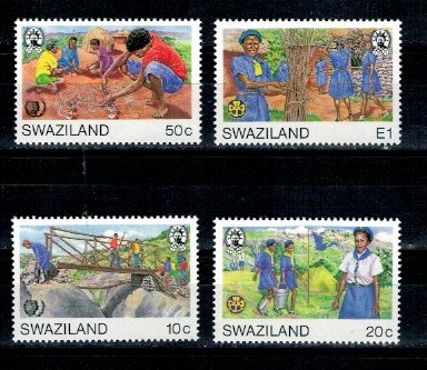 Swaziland 1985 - Anul int. al copiilor, serie neuzata