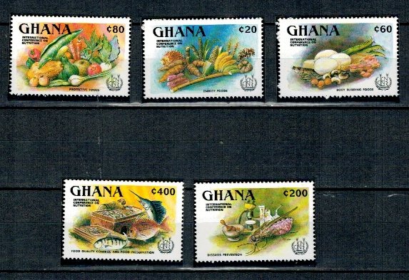 Ghana 1993 - Nutritie, serie neuzata