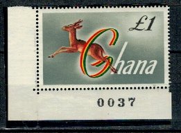 Ghana 1961 - Uzual, caprioara, neuzat