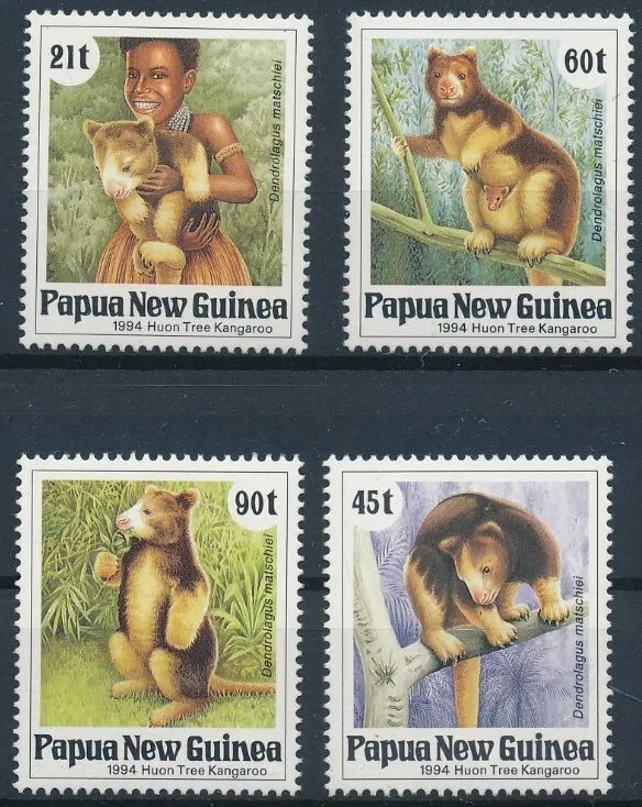 Papua New Guinea 1984 - Fauna, serie neuzata