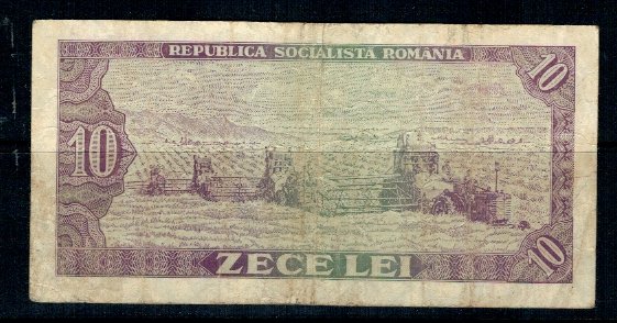 Romania 1966 - 10 lei, circulata