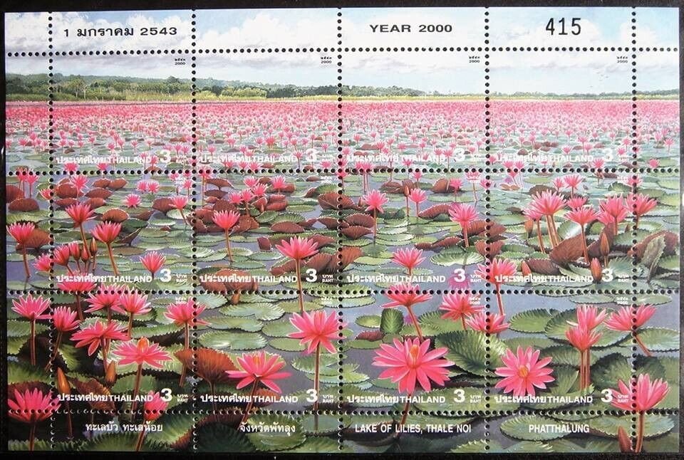 Thailanda 2000 - Flori de apa, KLB neuzat