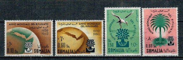 Somalia Italiana 1960 - Pentru refugiati, serie neuzata
