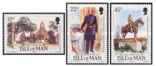 Isle of Man 1985 - Sir Michael Cubbon, serie neuzata
