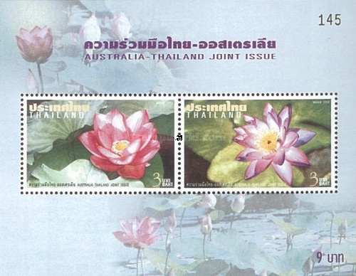 Thailanda 2002 - Flori, nufar, colita neuzata