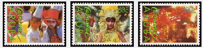 Aruba 1989 - Carnaval, serie neuzata