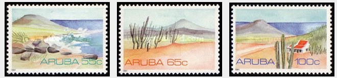 Aruba 1991 - Vederi, serie neuzata