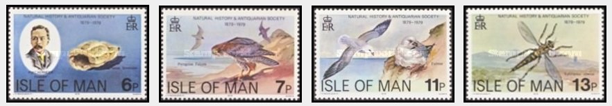 Isle of Man 1979 - Natual History&Antiquarian Soc., fauna, serie