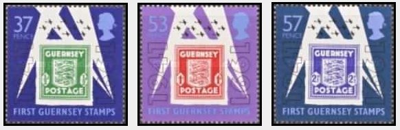 Guernsey 1991 - Timbru pe timbru, serie neuzata