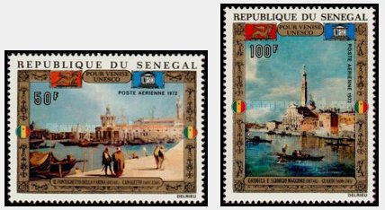 Senegal 1972 - UNESCO, picturi, serie neuzata