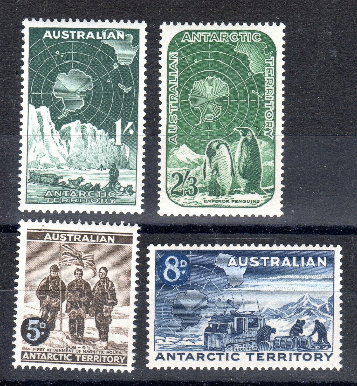 Australian Antarctic 1959 - Uzuale, cercetare, serie neuzata