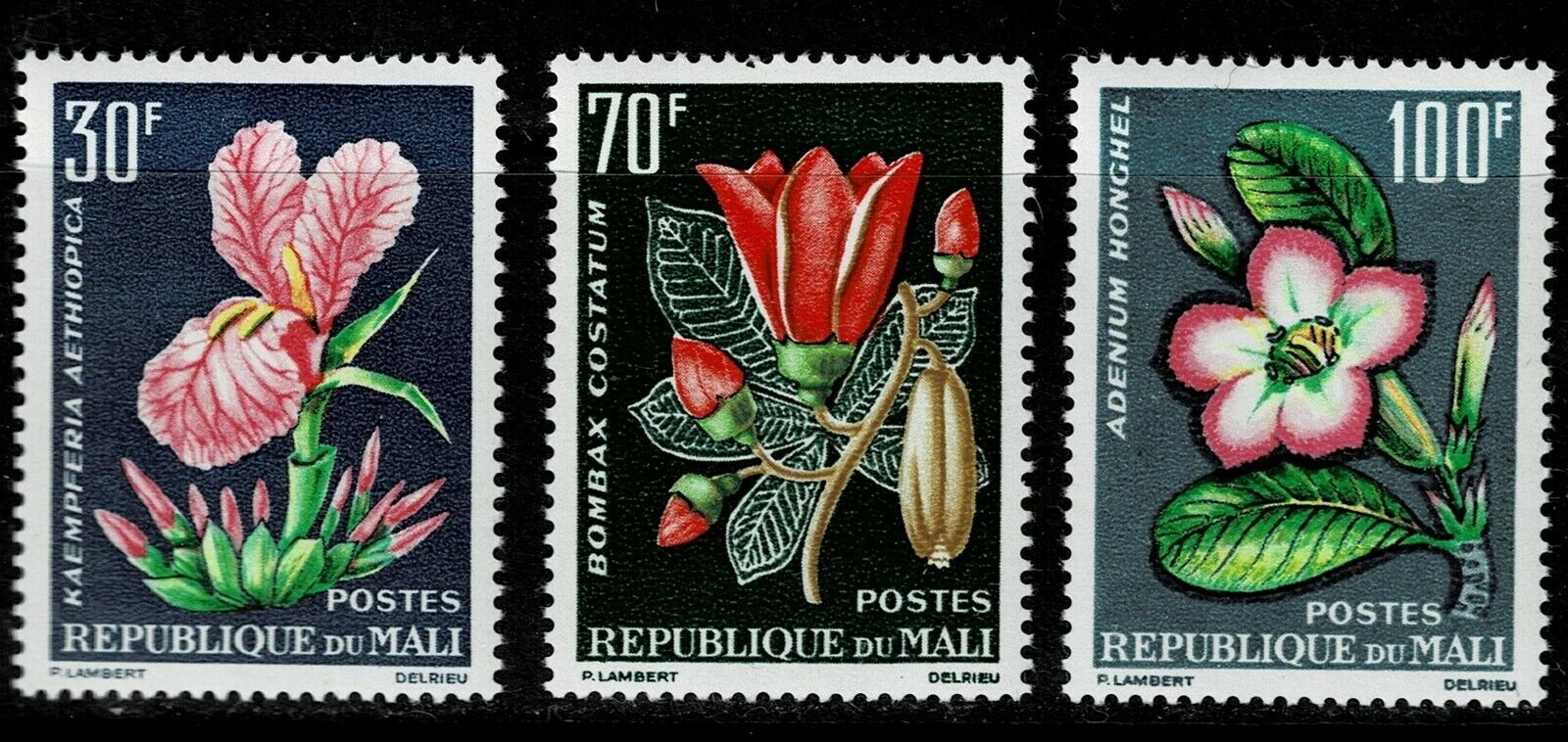 Mali 1963 - Flori, serie neuzata