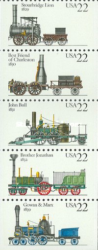 SUA 1987 - Locomotive serie neuzata