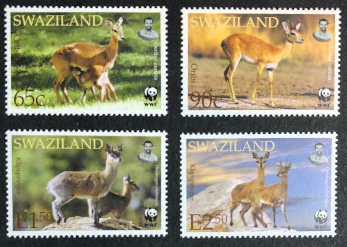 Swaziland 2001 - Fauna WWF serie neuzata