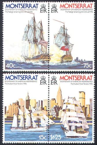 Montserrat 1976 - Vapoare, navigatie, serie neuzata