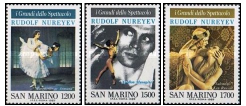 San Marino 1989 - Balet, serie neuzata