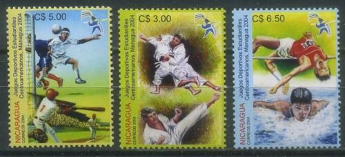 Nicaragua 2004 - Sport, serie neuzata