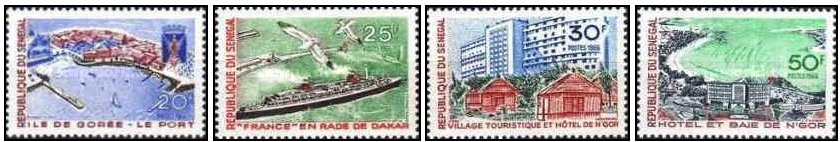 Senegal 1966 - Turism, serie neuzata