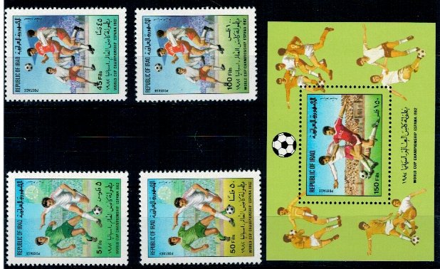 Irak 1982 - CM fotbal, serie+colita neuzata