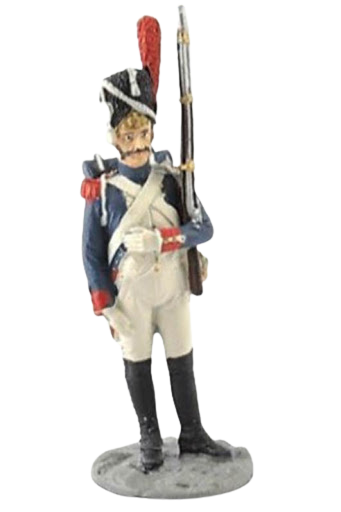Soldat de plumb / figurina Grenadier din Vechea Garda Imperiala