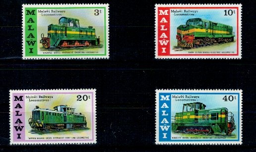 Malawi 1976 - Locomotive, serie neuzata