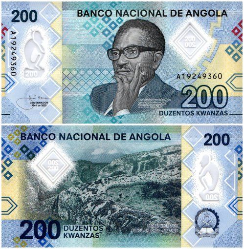 Angola 2020 - 200 kwanzas, polimer, UNC