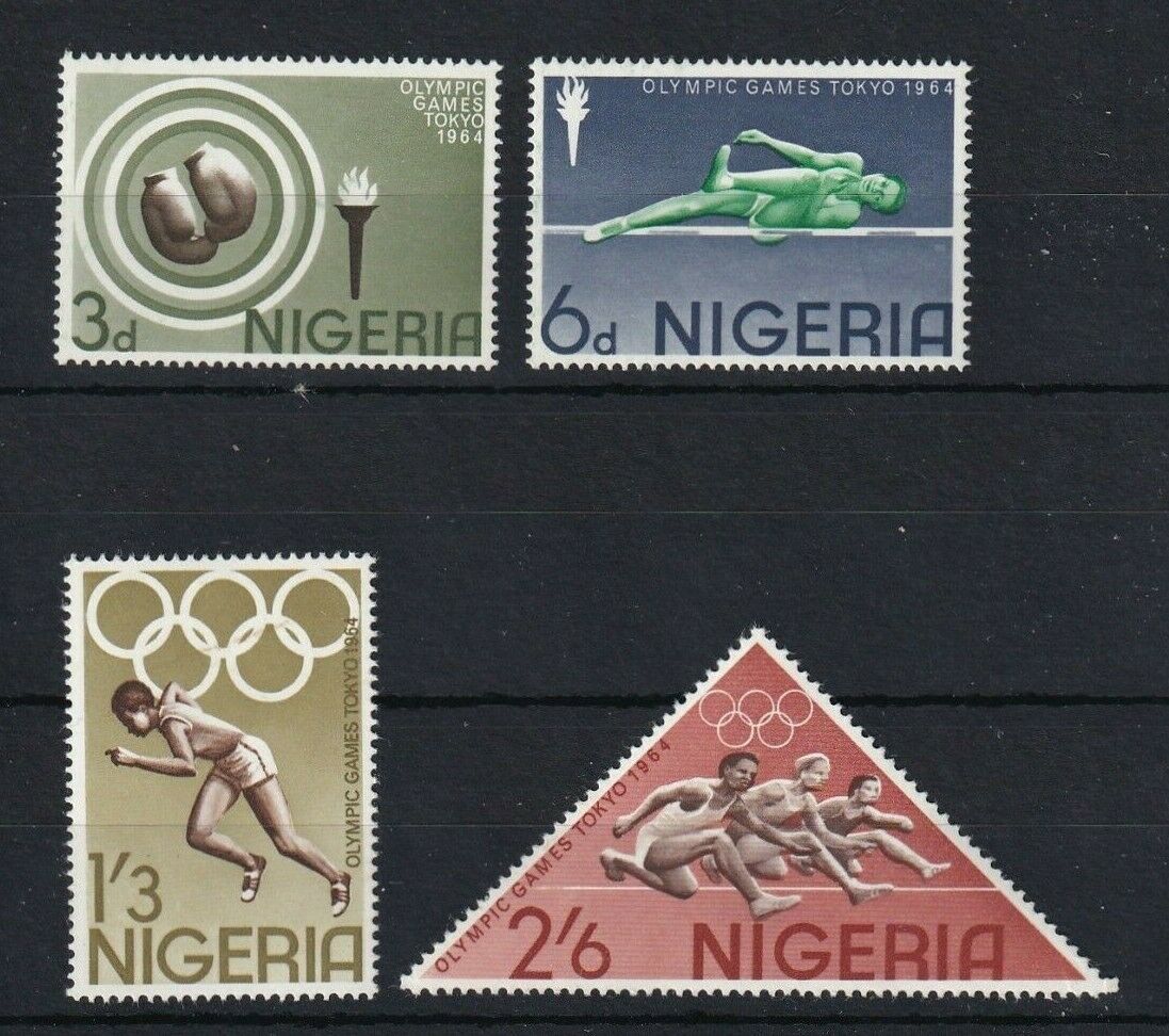 Nigeria 1964 - Jocurile Olimpice, serie neuzata