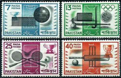 Pakistan 1962 - Sport, serie neuzata