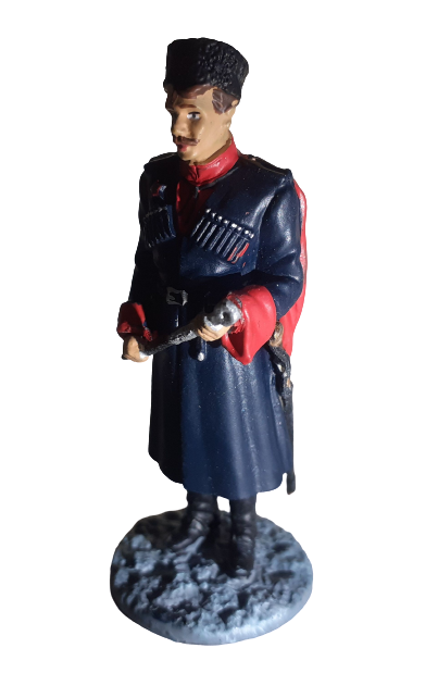 Soldat de plumb / figurina - Armata Rosie, ww2, ofiter cazac