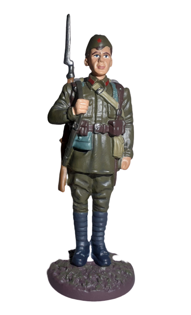 Soldat de plumb / figurina - Armata Rosie, ww2, infanterist