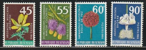 Senegal 1966 - Flori, serie neuzata