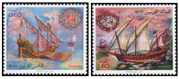 Algeria 1981 - Vapoare vechi, arta, serie neuzata