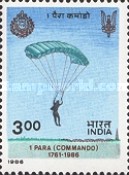 India 1986 - 1st Battalion Parachute Regiment, neuzat